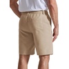 image:imageCOOFANDY Mens Casual Shorts 9 Flat Front Elastic Waist Linen Dress Shorts  Premium Linen Blend Fabric Lightweight Breathable SkinFriendly Straight Leg Summer Beach WearKhaki
