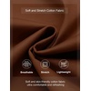 image:imageCOOFANDY Mens Casual Shorts Cotton Elastic Waist Drawstring Summer Shorts  Stretch Waist Lightweight Soft Breathable Classic fit Vacation Beach ShortsClay Brown