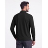 image:imageCOOFANDY Mens Quarter Zip Pullover Athletic Running Shirts Long Sleeve  14 Zip Mock Neck Lightweight Moisture Wicking Breathable UPF 50 Sun Protection Golf Workout Gym Hiking SportsBlack