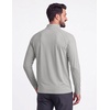 image:imageCOOFANDY Mens Quarter Zip Pullover Athletic Running Shirts Long Sleeve  14 Zip Mock Neck Lightweight Moisture Wicking Breathable UPF 50 Sun Protection Golf Workout Gym Hiking SportsLight Grey