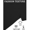 image:imageCOOFANDY Mens Textured Knit Polo Shirts Zipper Polo Shirts Short Sleeve Casual Lightweight Golf ShirtBlack