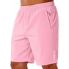 image:imageCOOFANDY Mens Athletic Running Shorts 7 9 Quick Dry Cool Mesh Gym Shorts  2 Zippered Pockets Lightweight Breathability Elastic Waistband Basketball ReadyPink