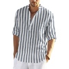 Grey Blue Striped