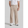 image:imageCOOFANDY Baggy Sweatpants Men Wide Leg Cotton Joggers for Men with Pockets  2 in 1 Design Ankle Drawcord Cotton Blend Wide Leg 3 Deep Pockets Drawstring Waist Y2K Loungewear Gym WorkoutKhaki