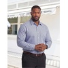 image:imageCOOFANDY Big and Tall Dress Shirts for Men Long Sleeve Wrinkle Free Button Down Shirt Stretch Business ShirtGrey White Plaid