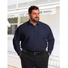 image:imageCOOFANDY Big and Tall Dress Shirts for Men Long Sleeve Wrinkle Free Button Down Shirt Stretch Business ShirtNavy Blue