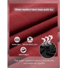 image:imageCOOFANDY Men Swim Trunk with Compression Liner 2 in 1 Swimwear Bathing Suit Quick Dry Board ShortZ Wine Red