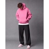 image:imageCOOFANDY Mens Baggy Sweatpants Wide Leg Cotton Fleece Open Bottom Sweatpant  Oversized Elastic Waist Loose Fit Casual Fall Winter Warm Wear Lounge Joggers with Pockets Street StyleBlack