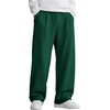 image:imageCOOFANDY Mens Casual Sweatpants Open Bottom Lounge Pants Lightweight Baggy Workout Yoga Track PantsEver Green