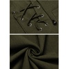 image:imageCOOFANDY Mens Cotton Linen Sleeveless Shirts Casual Tank Top Beach Tunic  LaceUp V Neck Cut Off Shirts with Chest Patch Pocket Bohemian Medieval Renaissance Hippie Shirt for Summer Vacation CrusieArmy