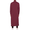 image:imageCOOFANDY Mens Lightweight Ruffle Shawl Collar Cardigan Open Front Long Length Drape Cape OvercoatRed