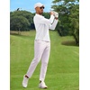 image:imageCOOFANDY Mens Long Sleeve Polo Shirt Golf Lightweight Breathable Moisture Wicking Shirt for Business Casual Work OutdoorWhite