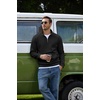 image:imageCOOFANDY Mens Quarter Zip Pullover 2026 Fleece Mock Neck Casual Sweatshirt  Cotton Blend Soft amp WrinkleResistant Lightly Brushed Fleece InteriorBlack