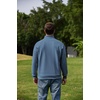 image:imageCOOFANDY Mens Quarter Zip Pullover 2026 Fleece Mock Neck Casual Sweatshirt  Cotton Blend Soft amp WrinkleResistant Lightly Brushed Fleece InteriorBlue Grey