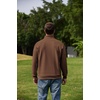 image:imageCOOFANDY Mens Quarter Zip Pullover 2026 Fleece Mock Neck Casual Sweatshirt  Cotton Blend Soft amp WrinkleResistant Lightly Brushed Fleece InteriorBrown