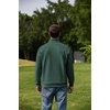 image:imageCOOFANDY Mens Quarter Zip Pullover 2026 Fleece Mock Neck Casual Sweatshirt  Cotton Blend Soft amp WrinkleResistant Lightly Brushed Fleece InteriorForest Green