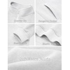 image:imageCOOFANDY Mens Quarter Zip Pullover Sweatshirt Fleece Mock Neck with Pocket  Quarter Zip Mock Neck Collar Cotton Fleece Lined Side Pocket Long Sleeve Business Casual Office Wear Fall WinterLight Gray