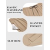 image:imageCOOFANDY Mens Swim Trunks 7 inch Bathing Suit with Mesh Liner Swim Shorts  Quick Dry Fabric Lightweight Stretch Material Breathable Mesh Brief Liner Swimming Summer Beach Vacation Mens SwimwearKhaki