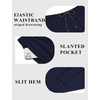 image:imageCOOFANDY Mens Swim Trunks 7 inch Bathing Suit with Mesh Liner Swim Shorts  Quick Dry Fabric Lightweight Stretch Material Breathable Mesh Brief Liner Swimming Summer Beach Vacation Mens SwimwearNavy Blue