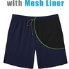 image:imageCOOFANDY Mens Swim Trunks 7 inch Bathing Suit with Mesh Liner Swim Shorts  Quick Dry Fabric Lightweight Stretch Material Breathable Mesh Brief Liner Swimming Summer Beach Vacation Mens SwimwearNavy Blue