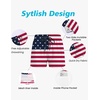 image:imageCOOFANDY Mens Swim Trunks Quick Dry Bathing Suit with Pockets Swimwear Beach Board Short Swimsuit SXXLAmerican Flag