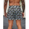 image:imageCOOFANDY Mens Swim Trunks Quick Dry Bathing Suit with Pockets Swimwear Beach Board Short Swimsuit SXXLBlue Grey Camouflage
