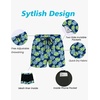 image:imageCOOFANDY Mens Swim Trunks Quick Dry Bathing Suit with Pockets Swimwear Beach Board Short Swimsuit SXXLGreen Monstera