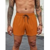 image:imageCOOFANDY Mens Swim Trunks Quick Dry Bathing Suit with Pockets Swimwear Beach Board Short Swimsuit SXXLOrange