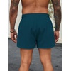 image:imageCOOFANDY Mens Swim Trunks Quick Dry Bathing Suit with Pockets Swimwear Beach Board Short Swimsuit SXXLPeacock Blue