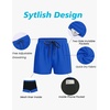 image:imageCOOFANDY Mens Swim Trunks Quick Dry Bathing Suit with Pockets Swimwear Beach Board Short Swimsuit SXXLRoyal Blue