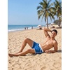 image:imageCOOFANDY Mens Swim Trunks Quick Dry Swimsuit Color Block Board Short Bathing Suit Swimwear with Mesh LinerB Sky Blue
