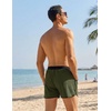 image:imageCOOFANDY Mens Swim Trunks Quick Dry Swimsuit Color Block Board Short Bathing Suit Swimwear with Mesh LinerC Army Green