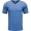 image:imageCOOFANDY Mens T Shirts Short Sleeve Classic V Neck Casual Summer Basic Tee  Textured Classic Plain Shirts Soft Lightweight Breathable T Shirt Daily Use Office Going Out Top for MenBlue