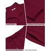 image:imageCOOFANDY Mens Track suit 2 Piece Athletic Sweatsuit Casual Sport Outfit Set  Mens Athletic Running Jogging Outfits Antipilling and Soft fabric Flexible and Comfort Doublesided slant PocketsDark Red