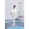 image:imageCOOFANDY Mens Tracksuit Casual Sweatsuit 2 Piece Full Zip Jogging Suit Set  Full Zip TrackSuit Stand Collar Elastic Waist Drawstring 5 Pockets Casual Athletic Jogging Outfits Fall Sport Sweat SuitWhite