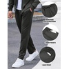 image:imageCOOFANDY Mens Tracksuit Casual Sweatsuit 2 Piece Full Zip Jogging Suit Set  Full Zip TrackSuit Stand Collar Elastic Waist Drawstring 5 Pockets Casual Athletic Jogging Outfits Fall Sport Sweat SuitDark Grey
