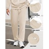 image:imageCOOFANDY Mens Tracksuit Casual Sweatsuit 2 Piece Full Zip Jogging Suit Set  Full Zip TrackSuit Stand Collar Elastic Waist Drawstring 5 Pockets Casual Athletic Jogging Outfits Fall Sport Sweat SuitCream