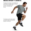 image:imageCOOFANDY Mens Workout TShirts 3 Pack Quick Dry Athletic TShirts  Moisture Wicking Athletic Shirts Crew Neck Running Gym Casual Sports Tees Tops BulkBreathableZblackLight GreyRoyal Blue3 Pack