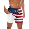 image:imageCOOFANDY Mens Swim Trunks Quick Dry Bathing Suit with Pockets Swimwear Beach Board Short Swimsuit SXXLAmerican Flag