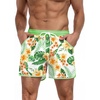 P Green Hawaiian Flower