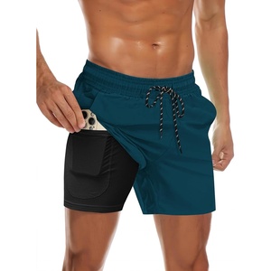 image:imageCOOFANDY Mens Swim Trunks Quick Dry Bathing Suit with Pockets Swimwear Beach Board Short Swimsuit SXXLPeacock Blue