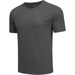 image:imageCOOFANDY Mens Workout TShirts 3 Pack Quick Dry Athletic TShirts  Moisture Wicking Athletic Shirts Crew Neck Running Gym Casual Sports Tees Tops BulkBreathableZdark Grey