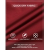 image:imageCOOFANDY Mens Athletic Shorts 7 Quick Dry Stretch Gym Workout Shorts  Classic 7 Inch Inseam Functional Side Pockets and Back Zipper Pocket Moisture Wicking Active Fitness Training SportswearDark GreyWine Red