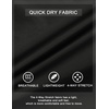 image:imageCOOFANDY Mens Athletic Shorts 7 Quick Dry Stretch Gym Workout Shorts  Classic 7 Inch Inseam Functional Side Pockets and Back Zipper Pocket Moisture Wicking Active Fitness Training SportswearBlack 1 Pack of 1