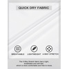 image:imageCOOFANDY Mens Athletic Shorts 7 Quick Dry Stretch Gym Workout Shorts  Classic 7 Inch Inseam Functional Side Pockets and Back Zipper Pocket Moisture Wicking Active Fitness Training SportswearDark Greyno LiningWhite2 in 1