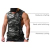 image:imageCOOFANDY Men Workout Tank Top 2 Pack Gym Bodybuilding Sleeveless T Shirts  Cut Off Muscle Shirts MoistureWicking Tees Drop Arm Open Side Round Neck Design Fitness Running Jogging Tank Top ShirtsCamo Black