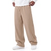 image:imageCOOFANDY Mens Baggy Sweatpants Wide Leg Cotton Fleece Open Bottom Sweatpant  Oversized Elastic Waist Loose Fit Casual Fall Winter Warm Wear Lounge Joggers with Pockets Street StyleDark Khaki