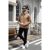 image:imageCOOFANDY Mens Hoodie Pullover Casual Hooded Sweatshirt Kangaroo Pocket  Mens Hoodie Lightweight Pullover with Kangaroo Pocket Soft Knit Fabric Ideal for Casual Daily Wear Weekend TravelCamel