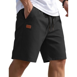 image:imageCOOFANDY Mens Casual Shorts 9 Chino Cotton Shorts Summer Beach Shorts 2026  Drawstring Shorts with Pockets Soft Stretch Lightweight Breathable Vacation Goft Chino Twill Classic fitBlack