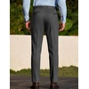 image:imageCOOFANDY Men Dress Pants Slim Fit Suit Pants Expandable Waist Casual Slacks  Business Formal Trousers Tuxedo Pant Wrinkle Free Flat Front Straight Leg Modern Style Office Work Wedding Dinner PartyDark Grey